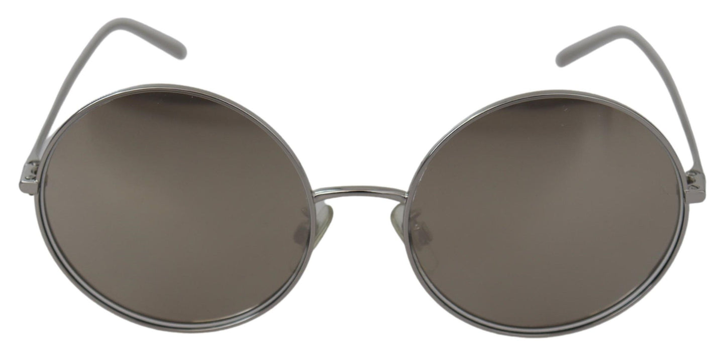 Occhiali da sole da donna Dolce & Gabbana Chic con lenti grigio argento