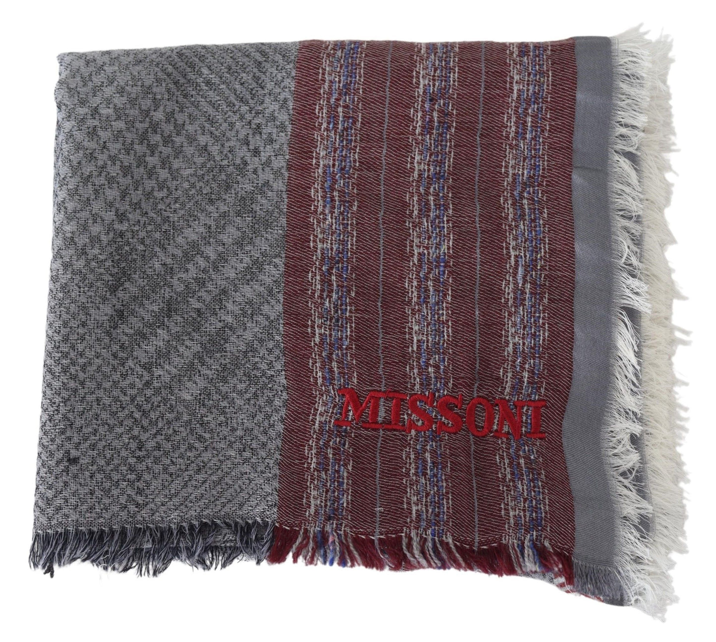Sciarpa Missoni Elegante In Lana Con Logo A Righe