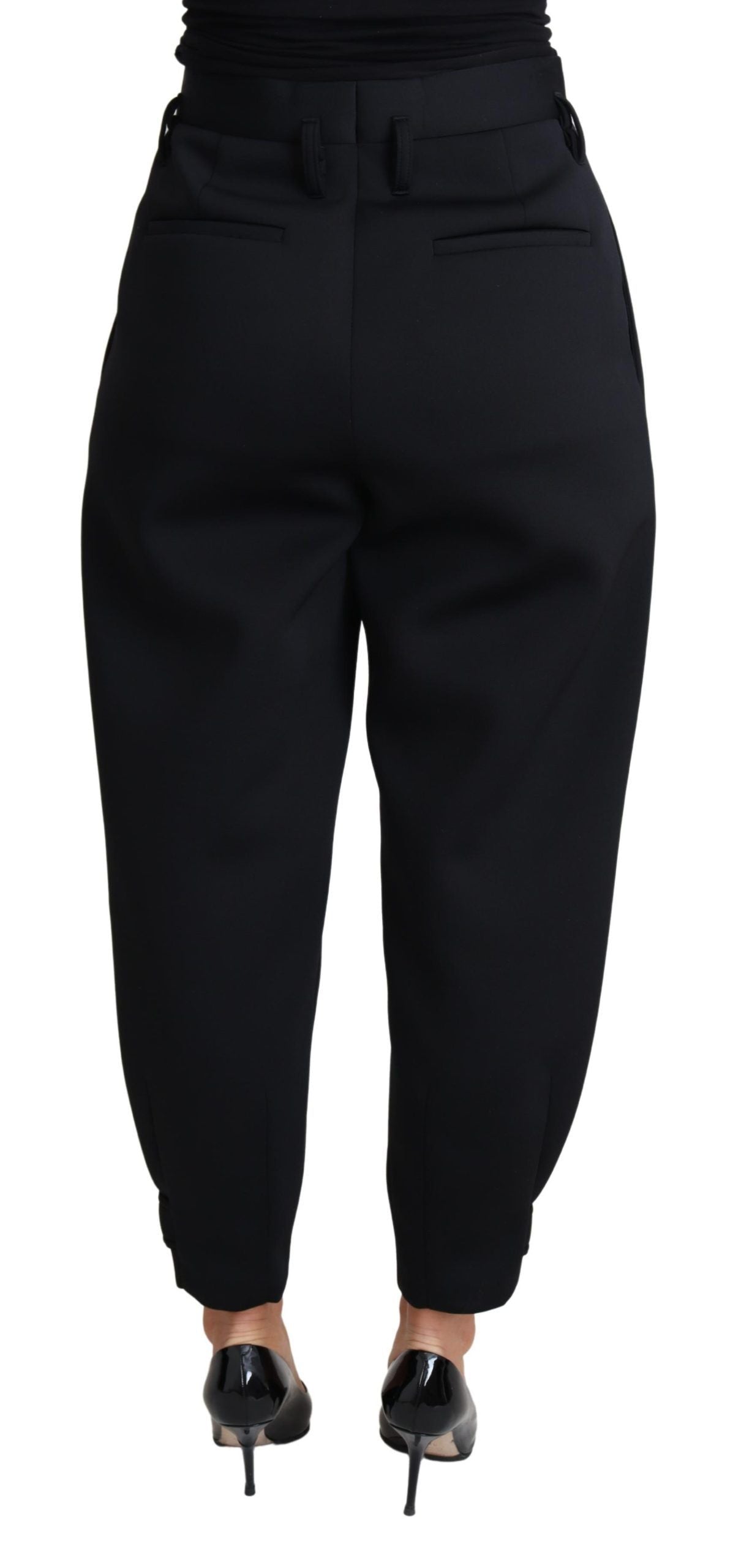 Pantaloni cropped eleganti a vita alta di Dolce & Gabbana