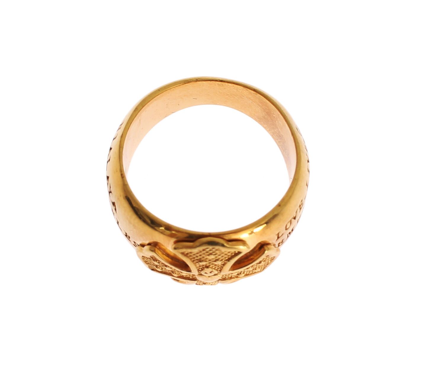 Anello Nialaya Glamorous in argento sterling placcato oro