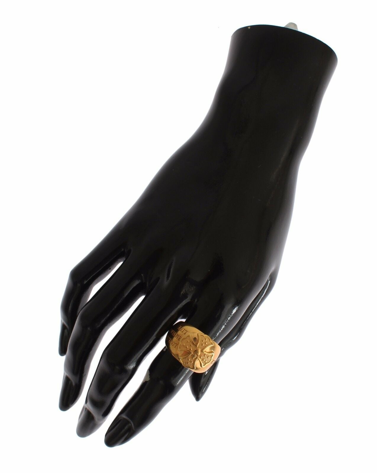 Anello Nialaya Glamorous in argento sterling placcato oro