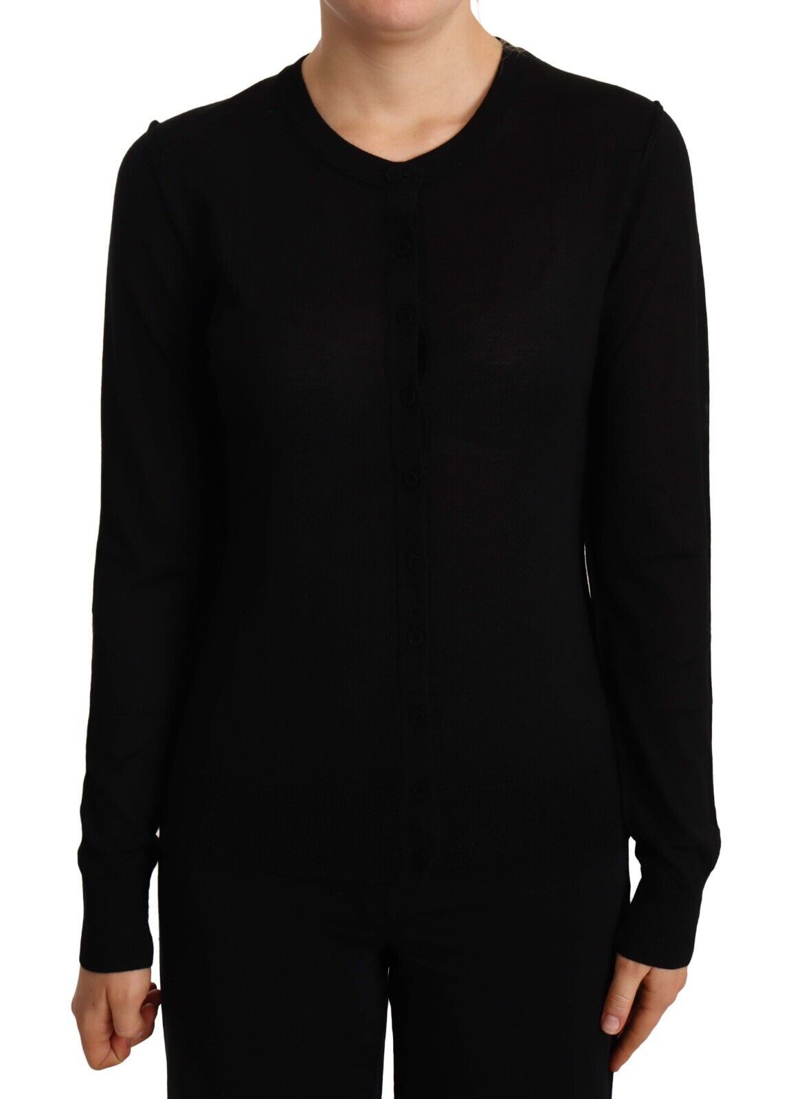 Dolce & Gabbana Maglione Elegante Girocollo In Lana Vergine