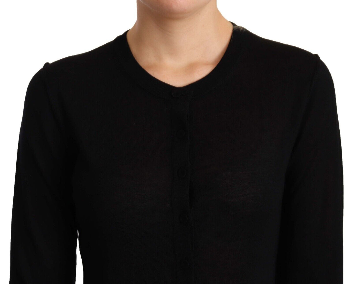 Dolce & Gabbana Maglione Elegante Girocollo In Lana Vergine