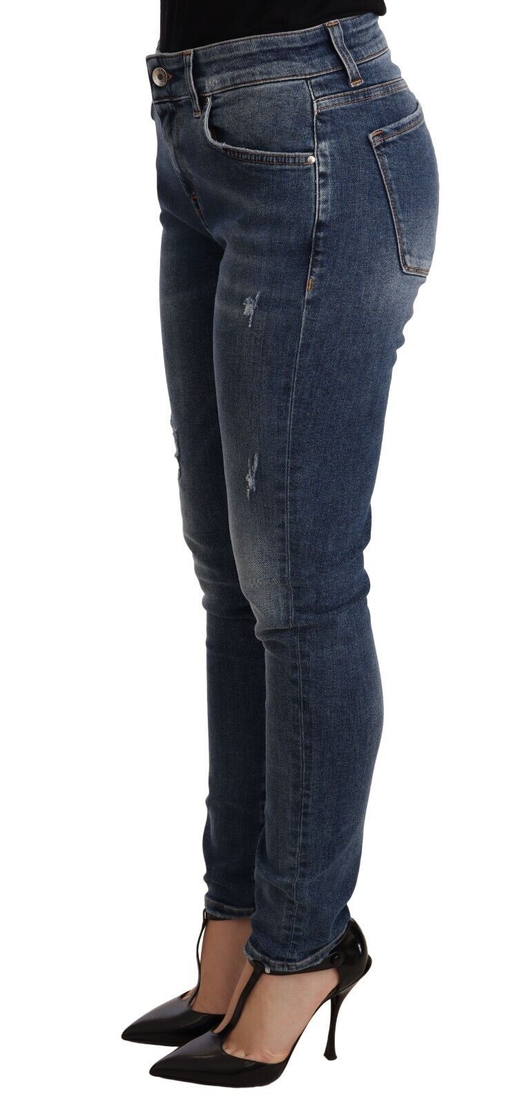 Jeans skinny effetto consumato slim fit Dolce & Gabbana