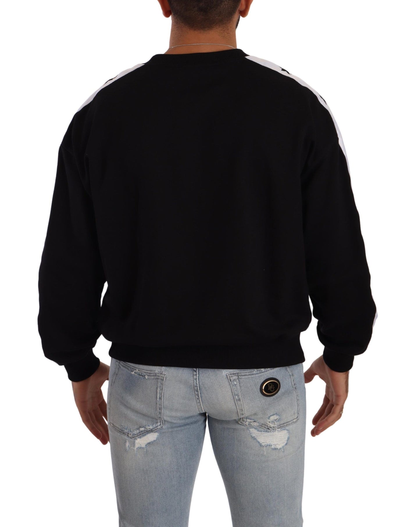 Maglione girocollo Dolce & Gabbana Elegante Corona 1984