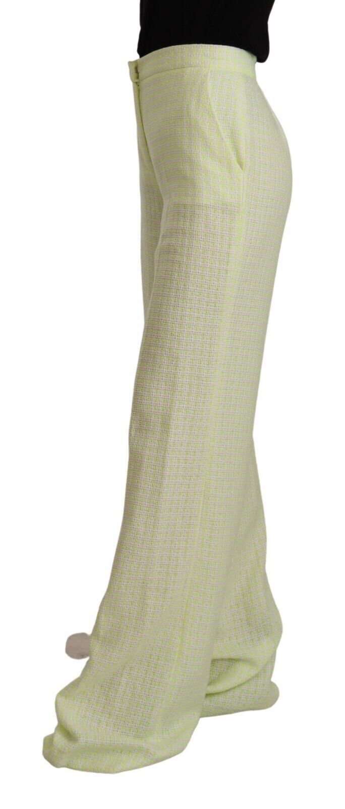 Pantaloni chic a vita alta e gamba dritta MSGM