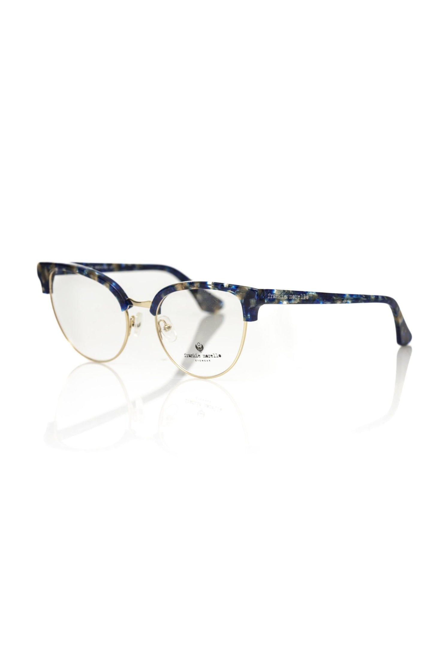 Montatura da donna Frankie Morello Blue Metallic Fiber