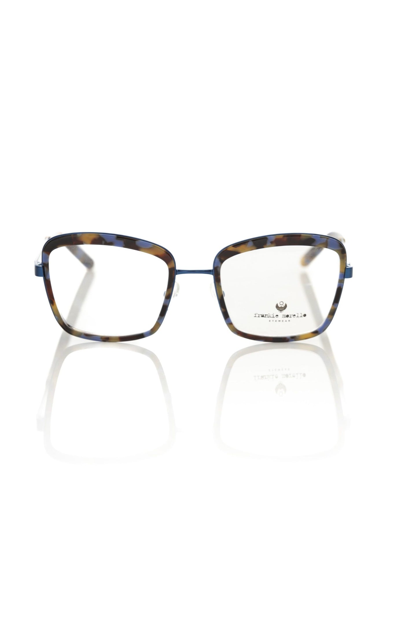 Montatura per occhiali da vista da donna Frankie Morello Blue Metallic