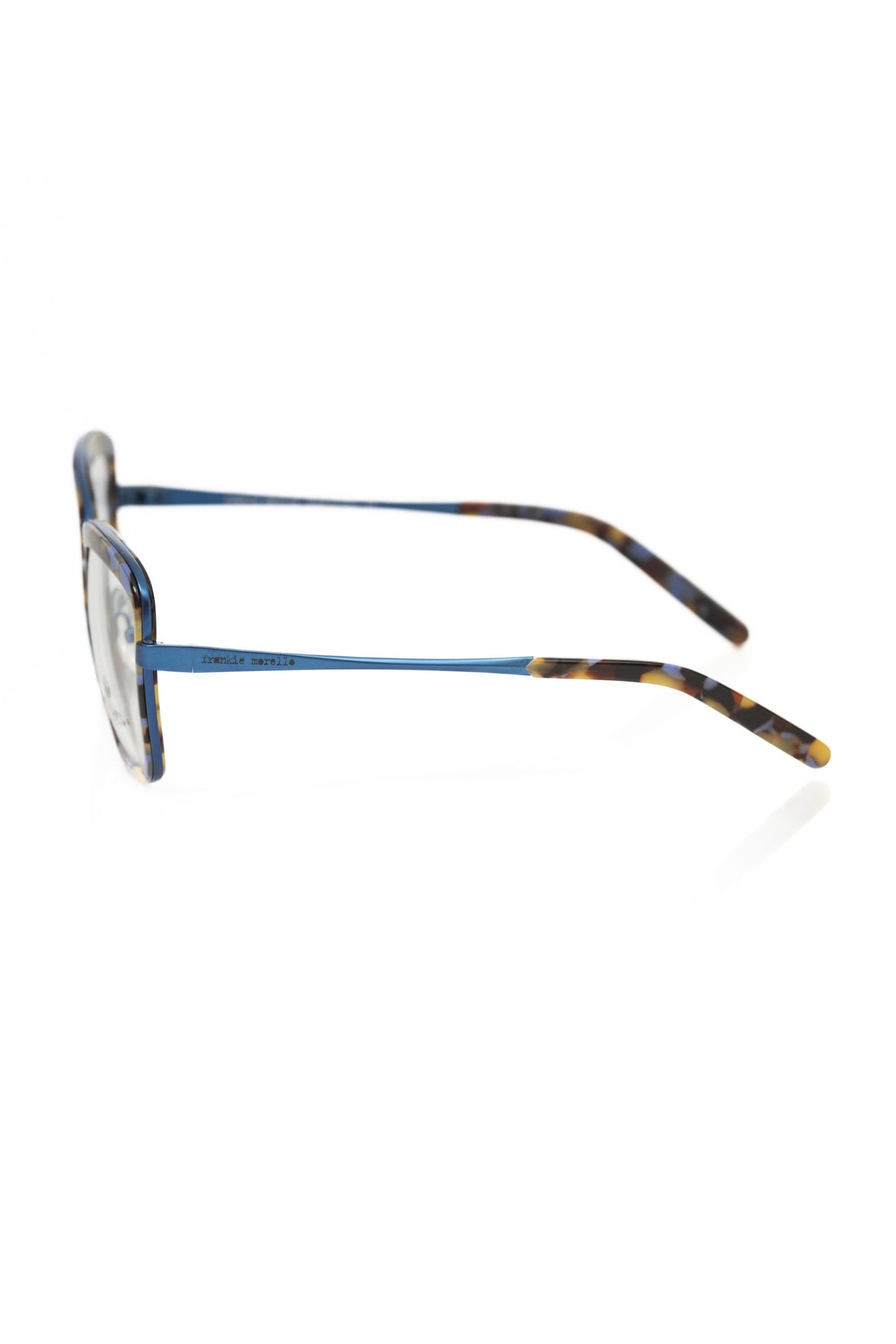 Montatura per occhiali da vista da donna Frankie Morello Blue Metallic