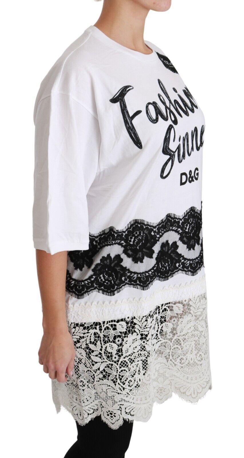 Dolce & Gabbana Футболка оверсайз Chic DG Fashion Sinners