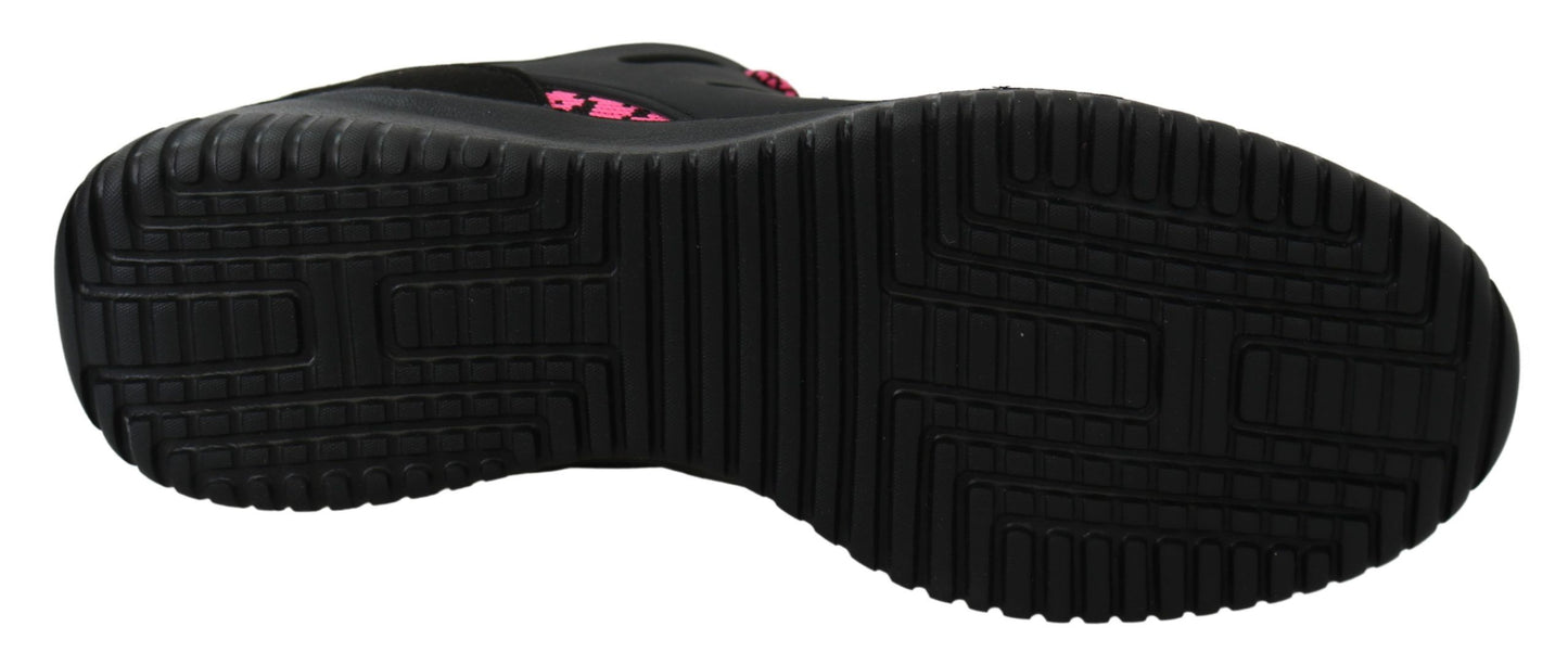 Scarpe da ginnastica atletiche Plein Sport Chic rosa cipria