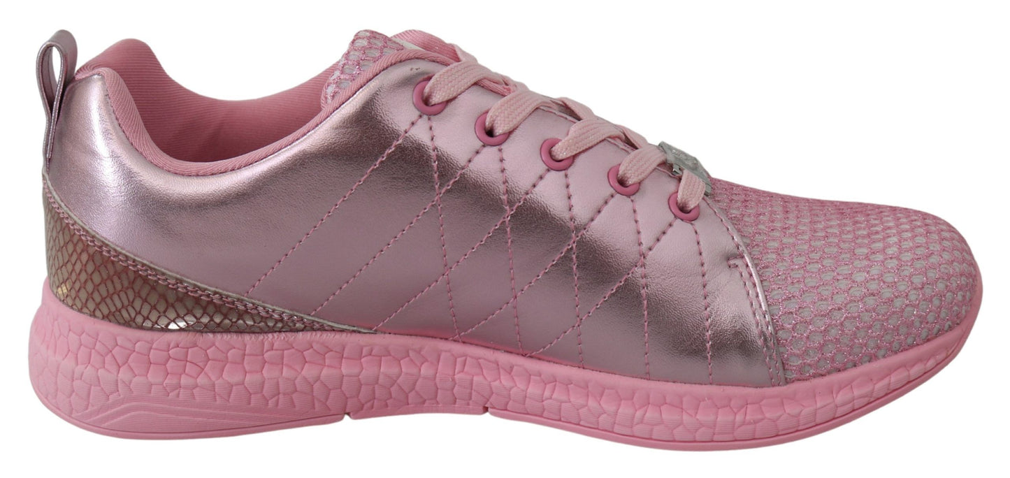 Plein Sport Chic Scarpe da ginnastica Runner Gisella rosa cipria