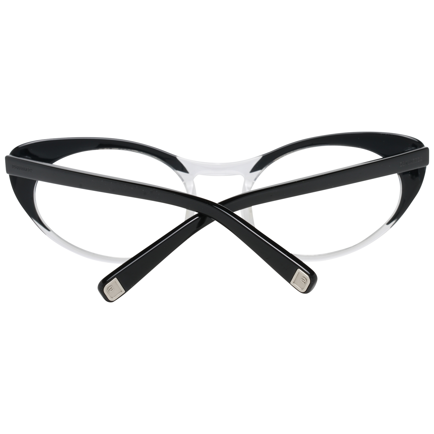 Occhiali di design a montatura intera neri chic Dsquared²