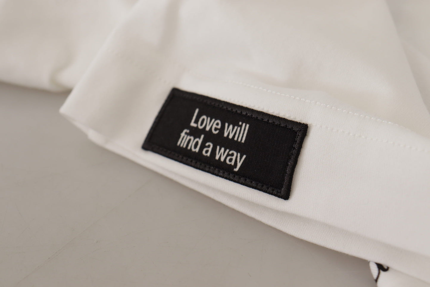 Dolce & Gabbana T-shirt elegante girocollo in cotone floreale