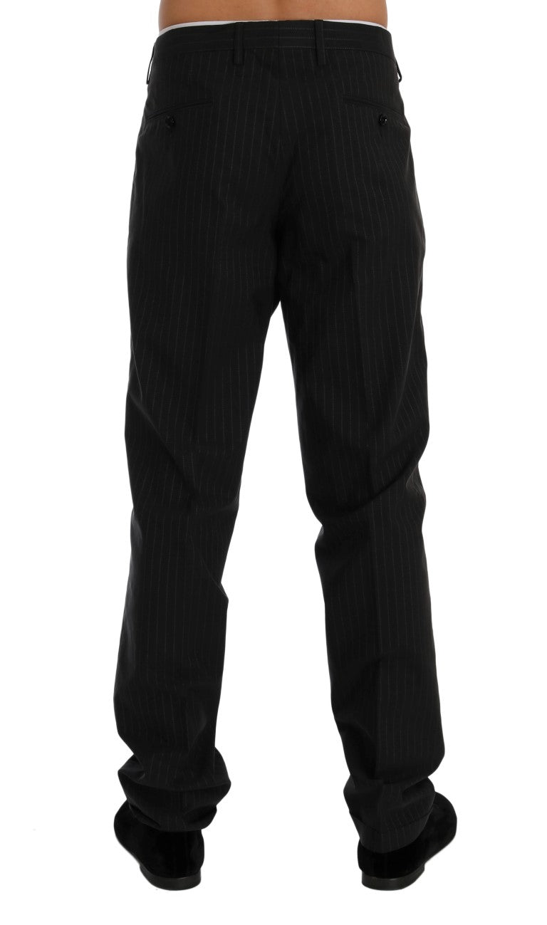 Dolce & Gabbana Eleganti Pantaloni Dritti a Righe