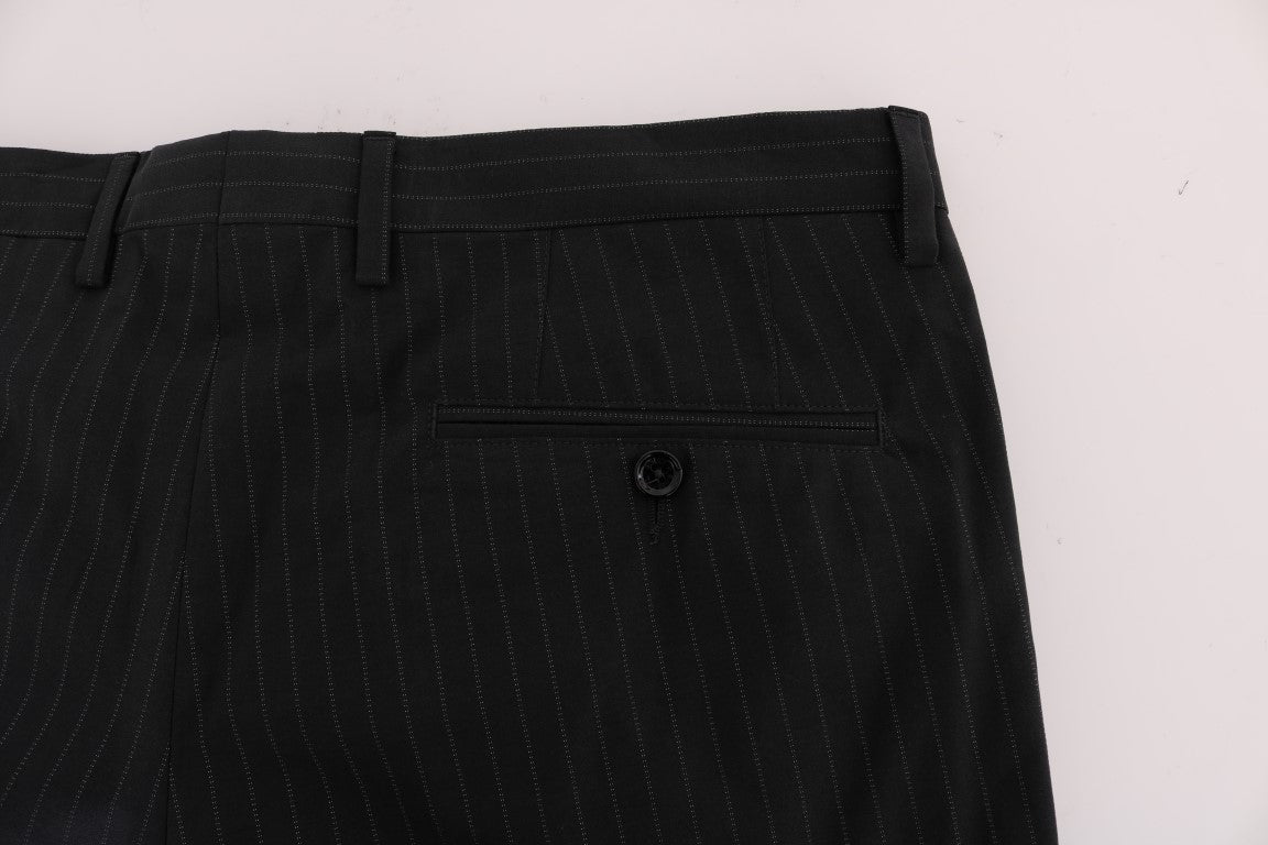 Dolce & Gabbana Eleganti Pantaloni Dritti a Righe