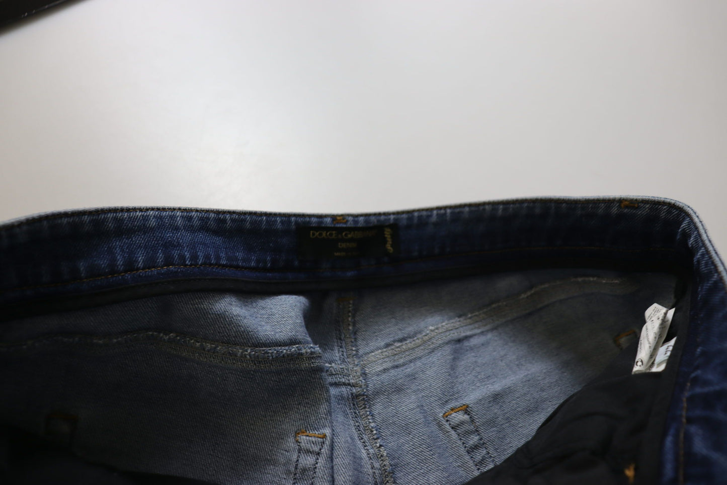 Jeans skinny in denim a vita bassa chic Dolce & Gabbana