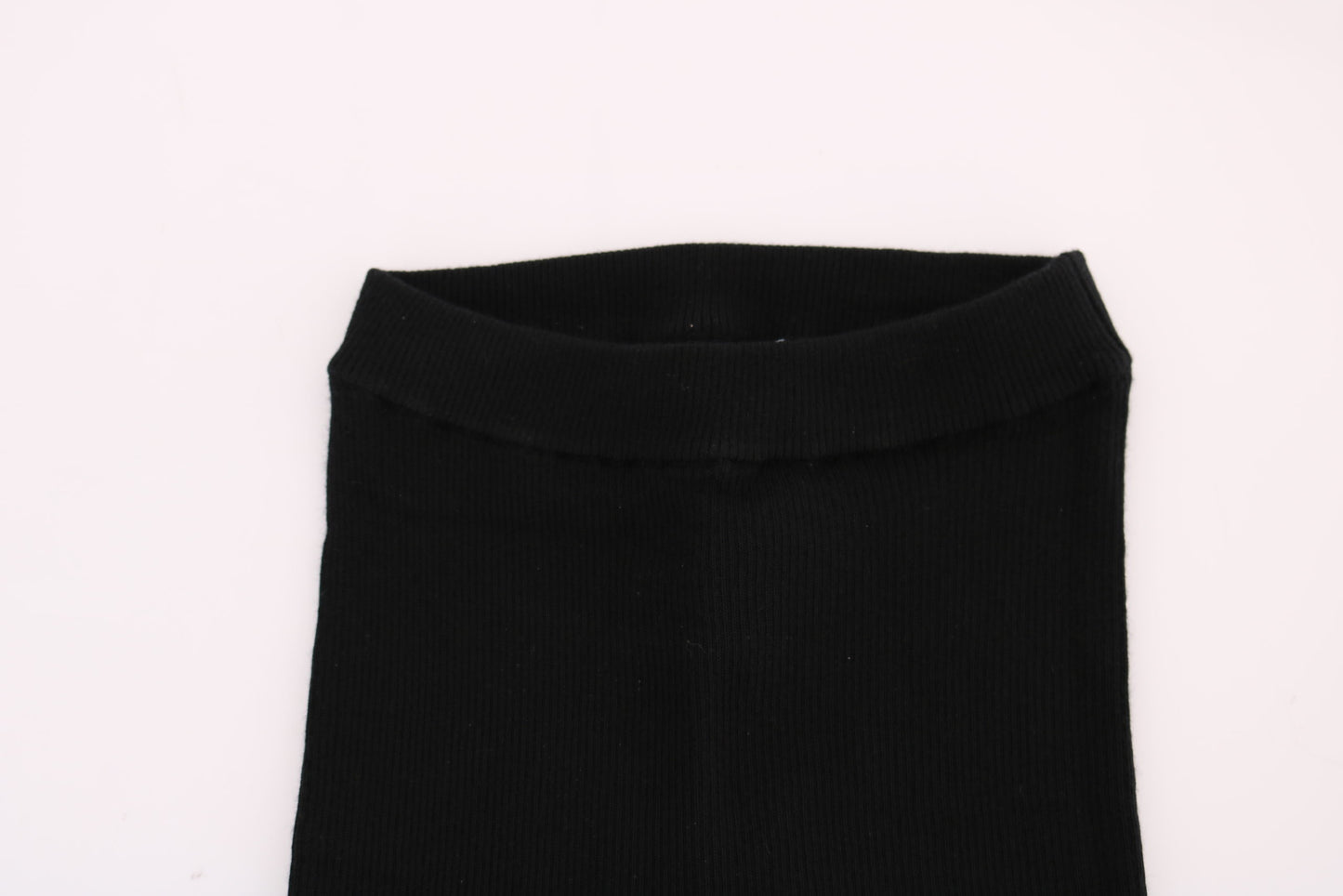 Dolce & Gabbana Pantaloni Eleganti in Cashmere Nero