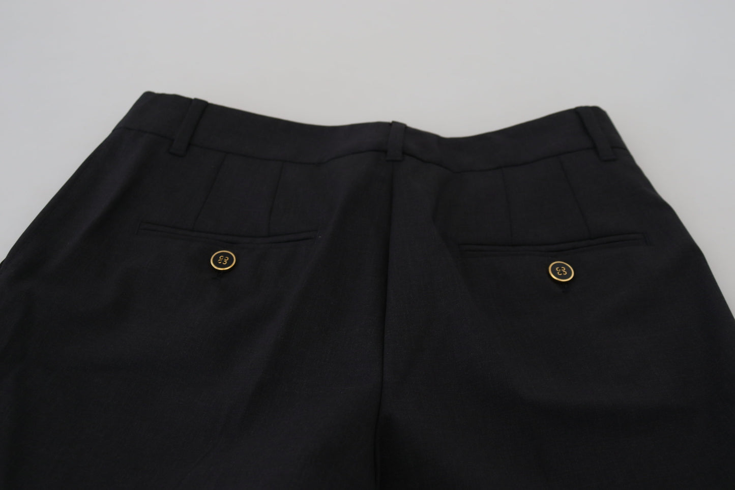 Dolce & Gabbana Pantaloni chic in misto lana grigia per uno stile elevato