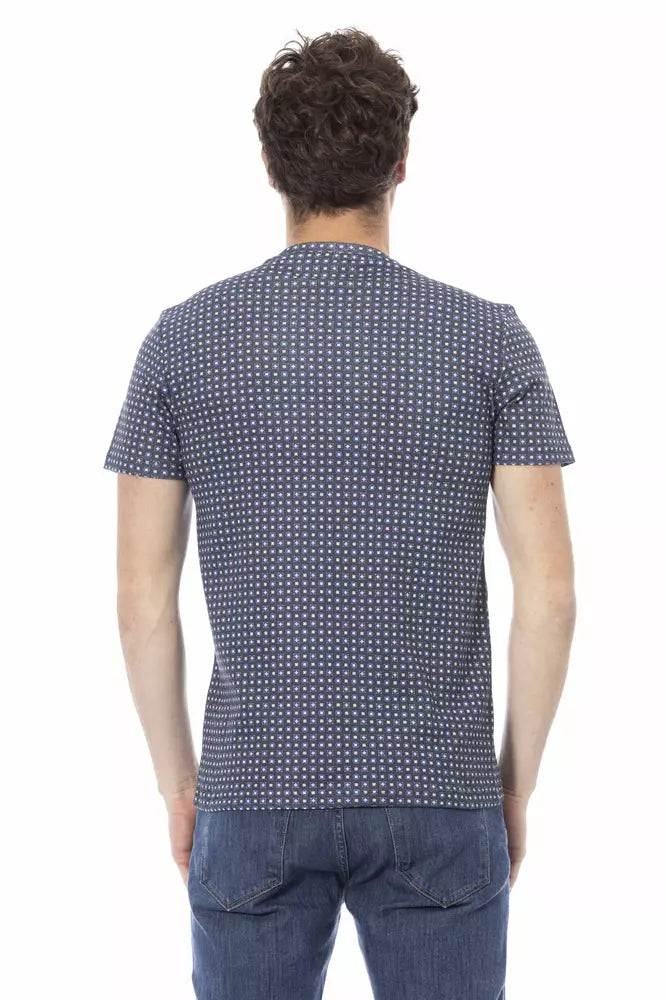 Baldinini Trend T-shirt Uomo Cotone Grigio