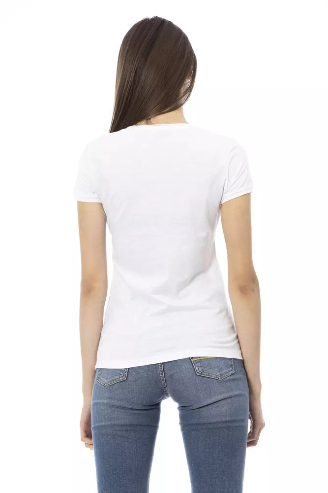 Trussardi Action T-Shirt Donna Cotone Bianco