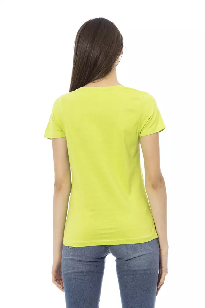 Trussardi Action T-Shirt Donna Cotone Verde