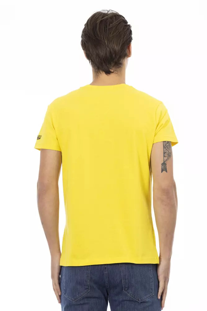 Trussardi Action T-Shirt Uomo Cotone Giallo