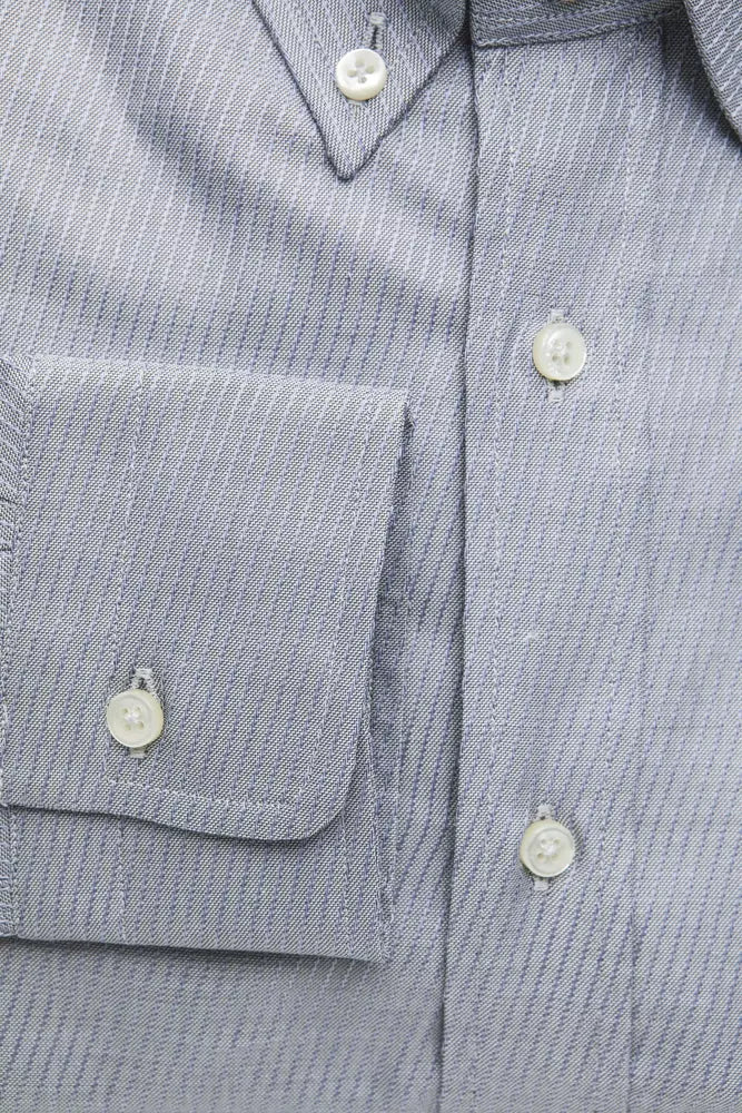 Camicia da uomo in cotone beige Robert Friedman