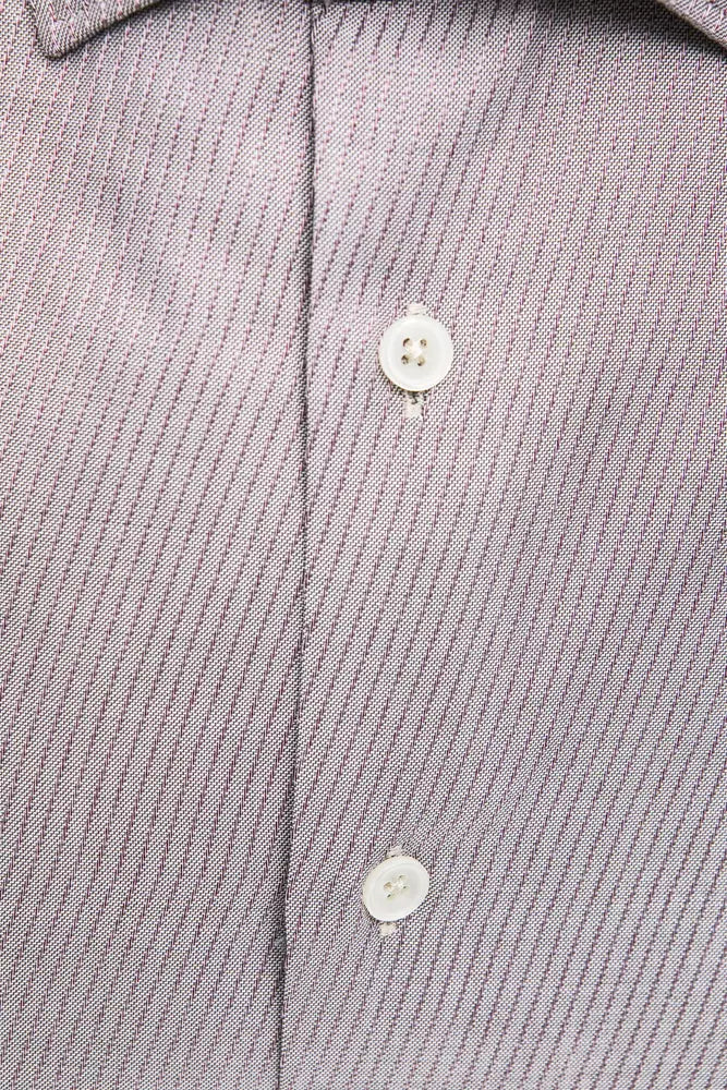 Camicia da uomo in cotone beige Robert Friedman