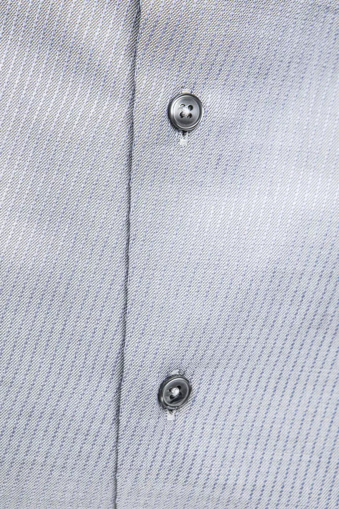 Camicia da uomo in cotone beige Robert Friedman