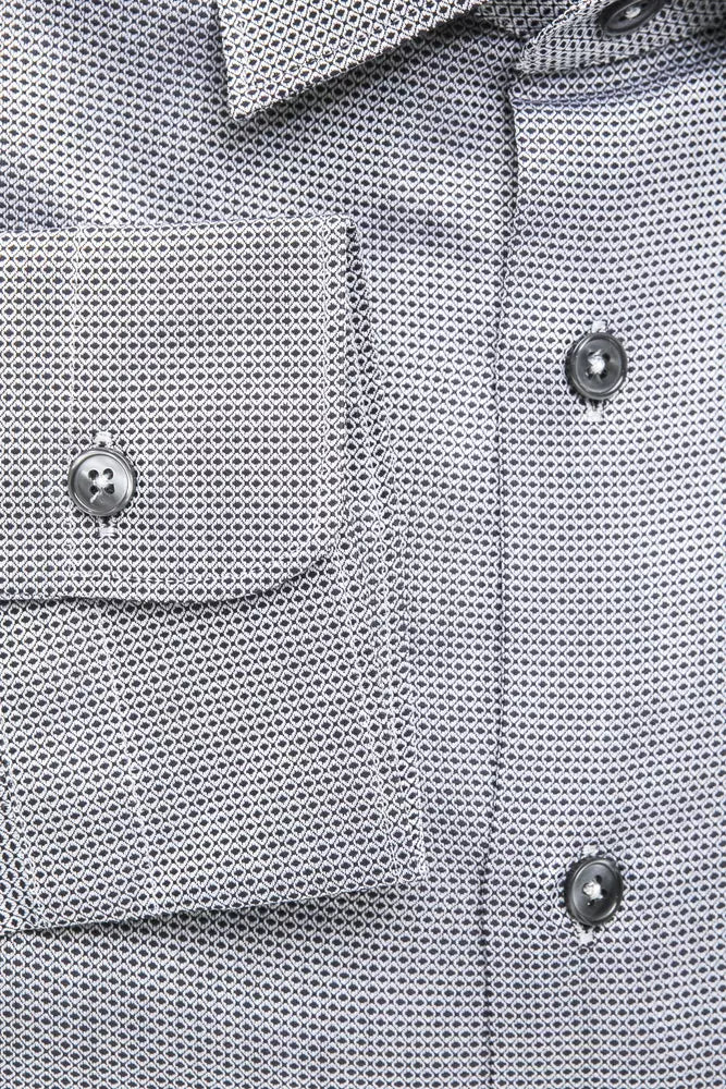 Camicia da uomo in cotone beige Robert Friedman