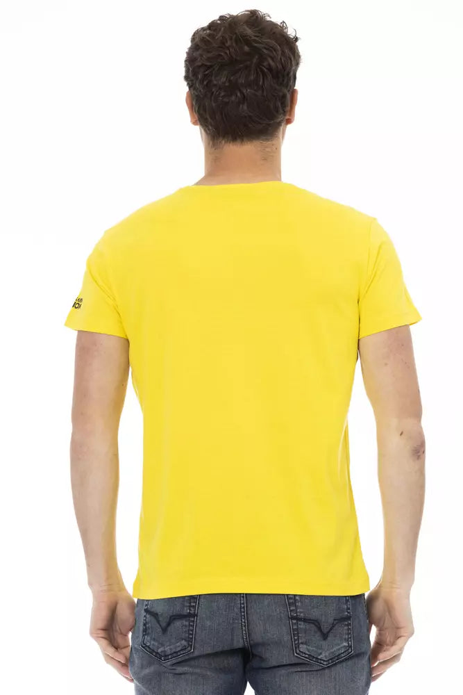 Trussardi Action T-Shirt Uomo Cotone Giallo