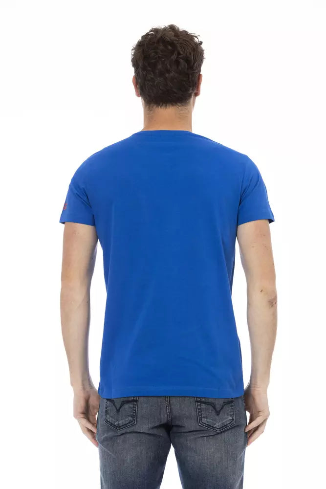 Trussardi Action T-Shirt Uomo Cotone Blu