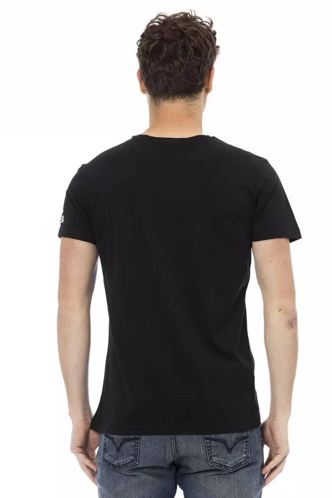 Trussardi Action T-shirt Uomo Cotone Nero