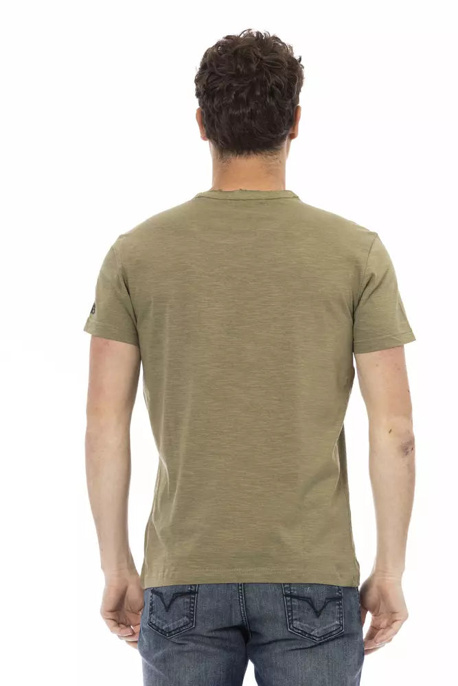 Trussardi Action T-Shirt Uomo Cotone Verde