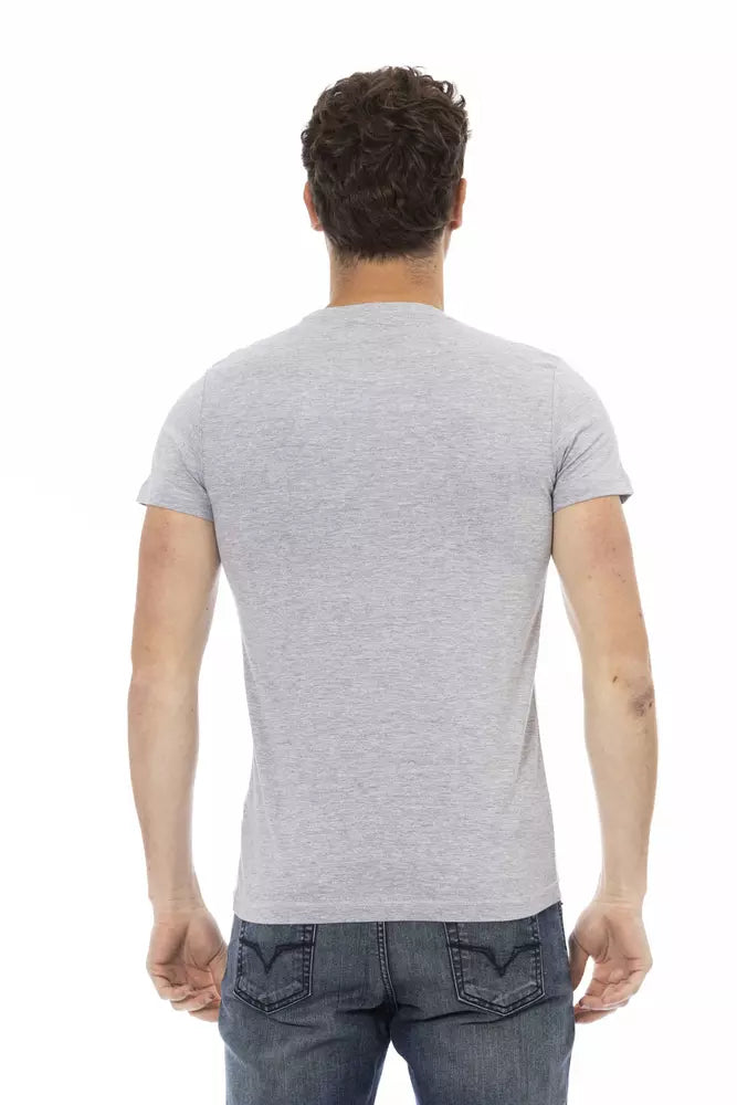 Trussardi Action T-Shirt Uomo Cotone Grigio