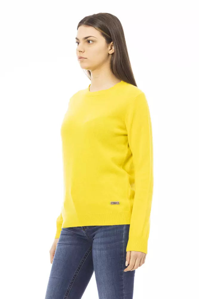 Baldinini Trend Maglione Donna Lana Giallo