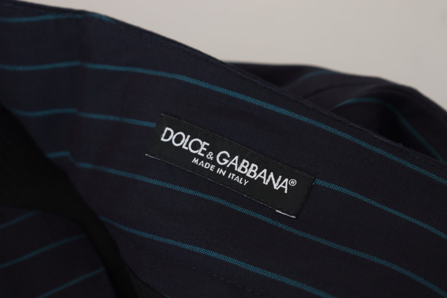 Dolce & Gabbana Элегантные брюки в полоску из натуральной шерсти