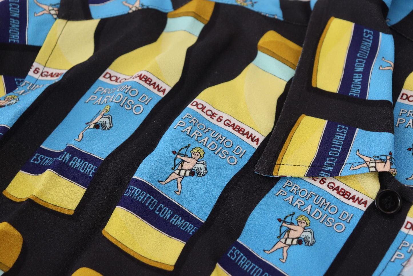 Camicia casual elegante multi stampa Dolce & Gabbana