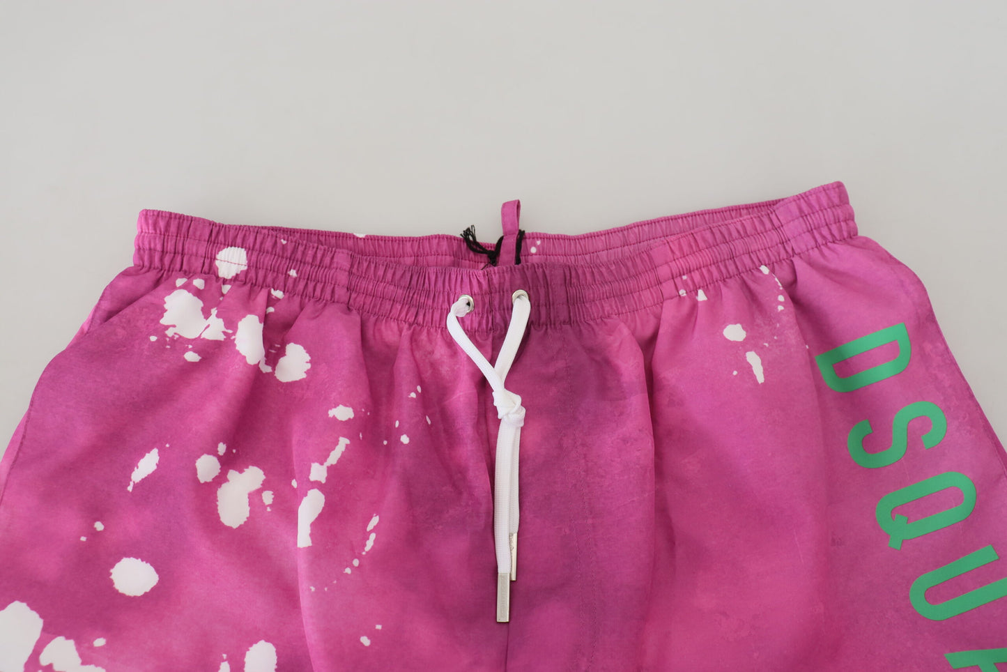 Boxer da bagno rosa tie-dye di Dsquared²
