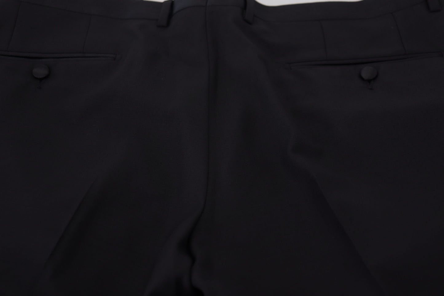 Dolce & Gabbana Элегантные черные классические брюки узкого кроя