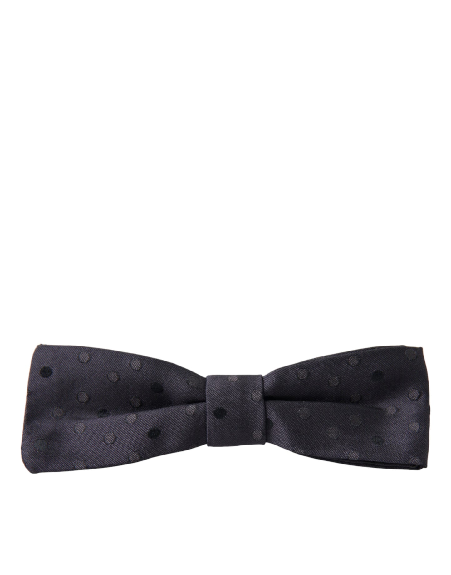 Dolce & Gabbana Elegante Papillon in Seta a Pois