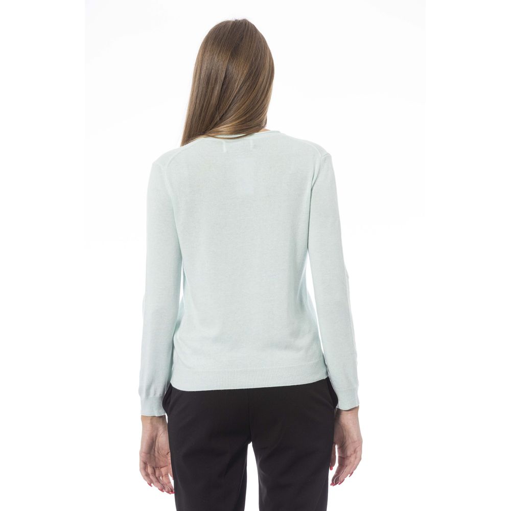 Baldinini Trend Maglione Donna Cashmere Azzurro Chiaro