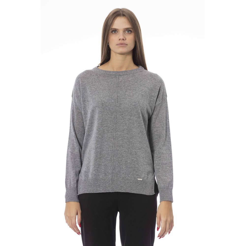 Baldinini Trend Maglione Donna Lana Grigio
