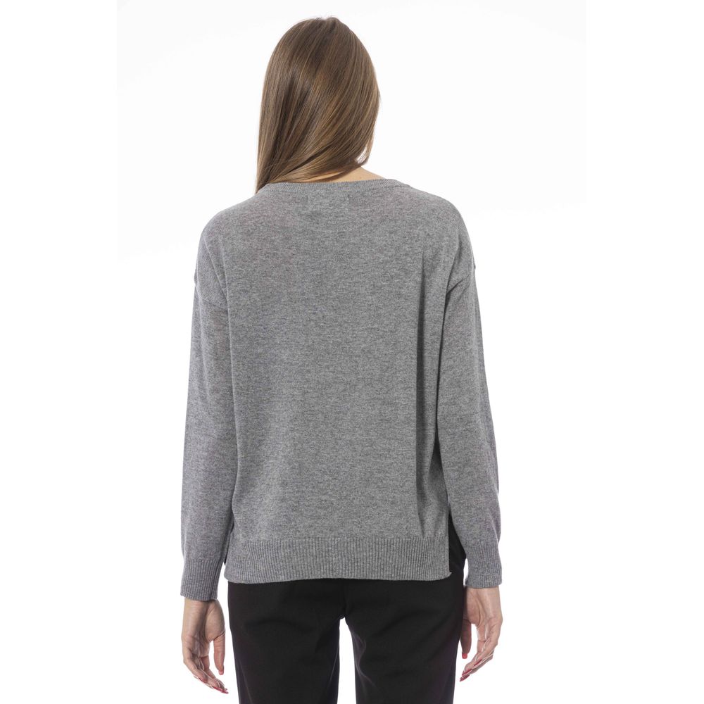 Baldinini Trend Maglione Donna Lana Grigio