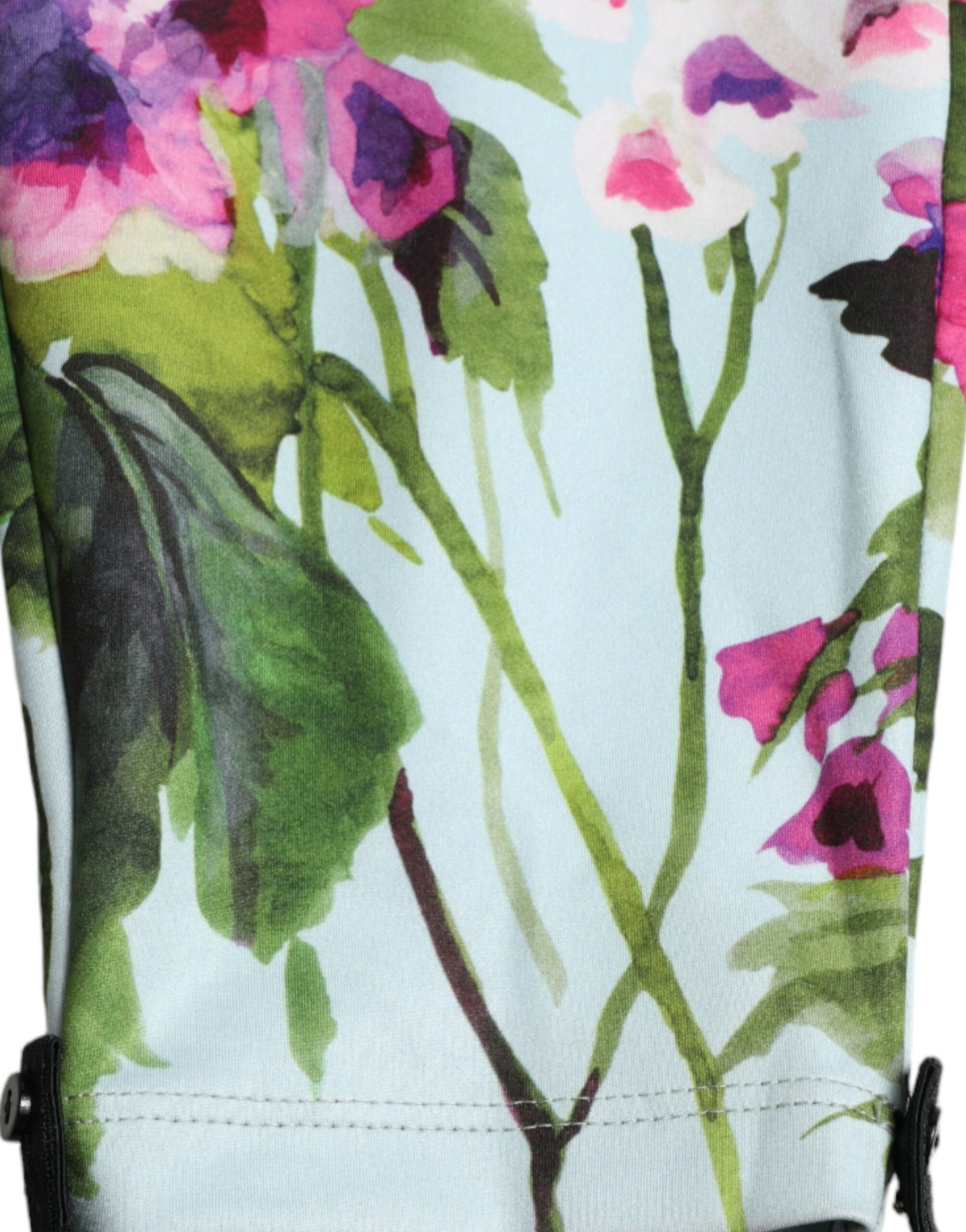 Pantaloni leggings eleganti a vita alta floreali Dolce & Gabbana