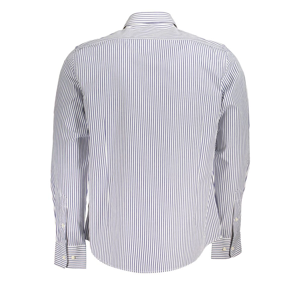 Camicia elegante a righe a maniche lunghe da uomo La Martina