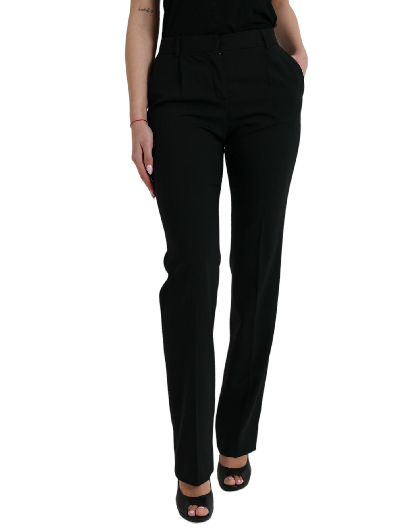 Pantaloni eleganti in lana affusolati Dolce & Gabbana