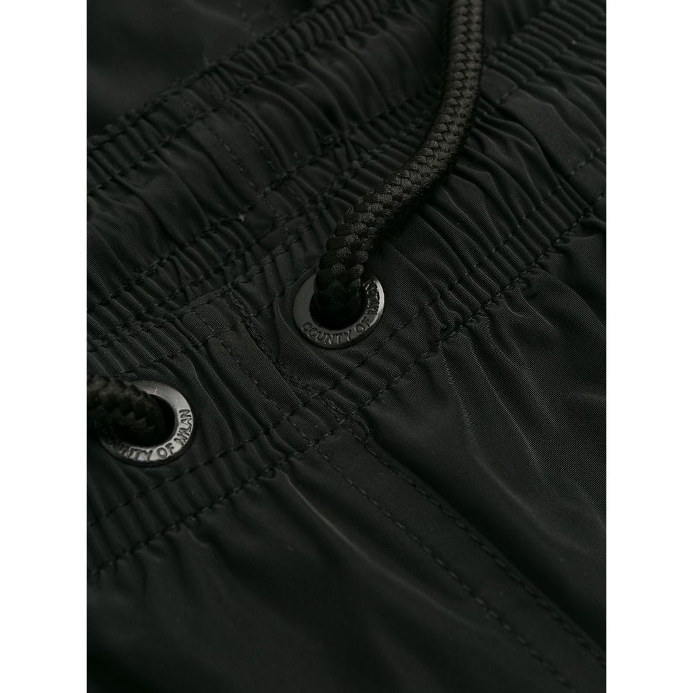 Marcelo Burlon Nero Poliammide Uomo Costume da Bagno