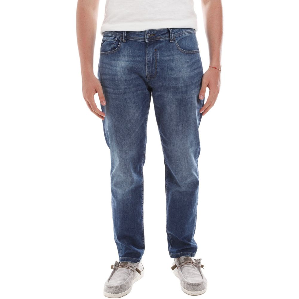 Jeans Yes Zee Chic in denim comfort con lavaggio medio